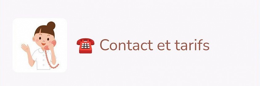 Contact et tarifs&nbsp;