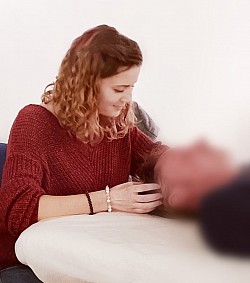 Écoute des mouvements respiratoires primaires crâniens