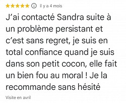 Sandra Avril EFT Hypnose réflexologie