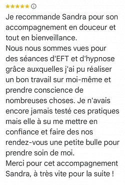 Sandra Avril Hypnose - EFT- Réflexologie