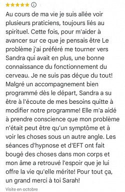 Sandra Avril Hypnose - EFT - Réflexologie