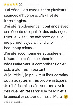 Sandra Avril - Hypnose - EFT - Réflexologie